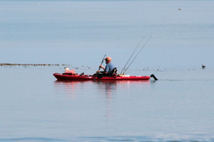 kayak fishing