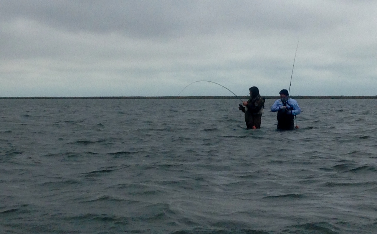 Texas wade fishing