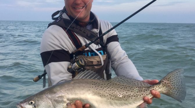 Wow! Port Mansfield Trophy Trout with Capt. Nathan Beabout
