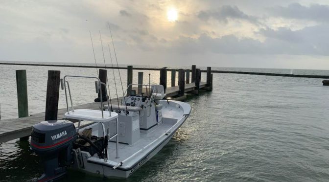 Fishing Seadrift in Gulf Coast Classic 180 boat.