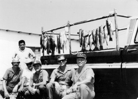 Glen Coker fishing in Mexico