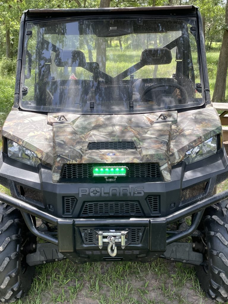 Polaris Ranger with Green LED light