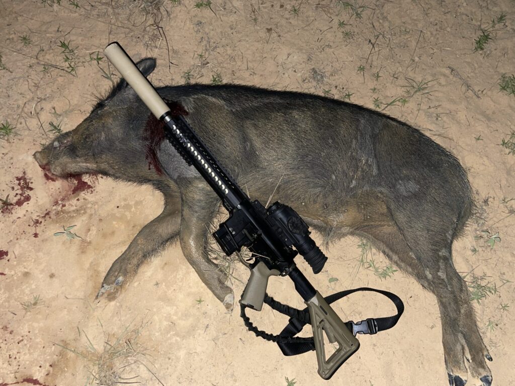 6.8 SPC hog hunting