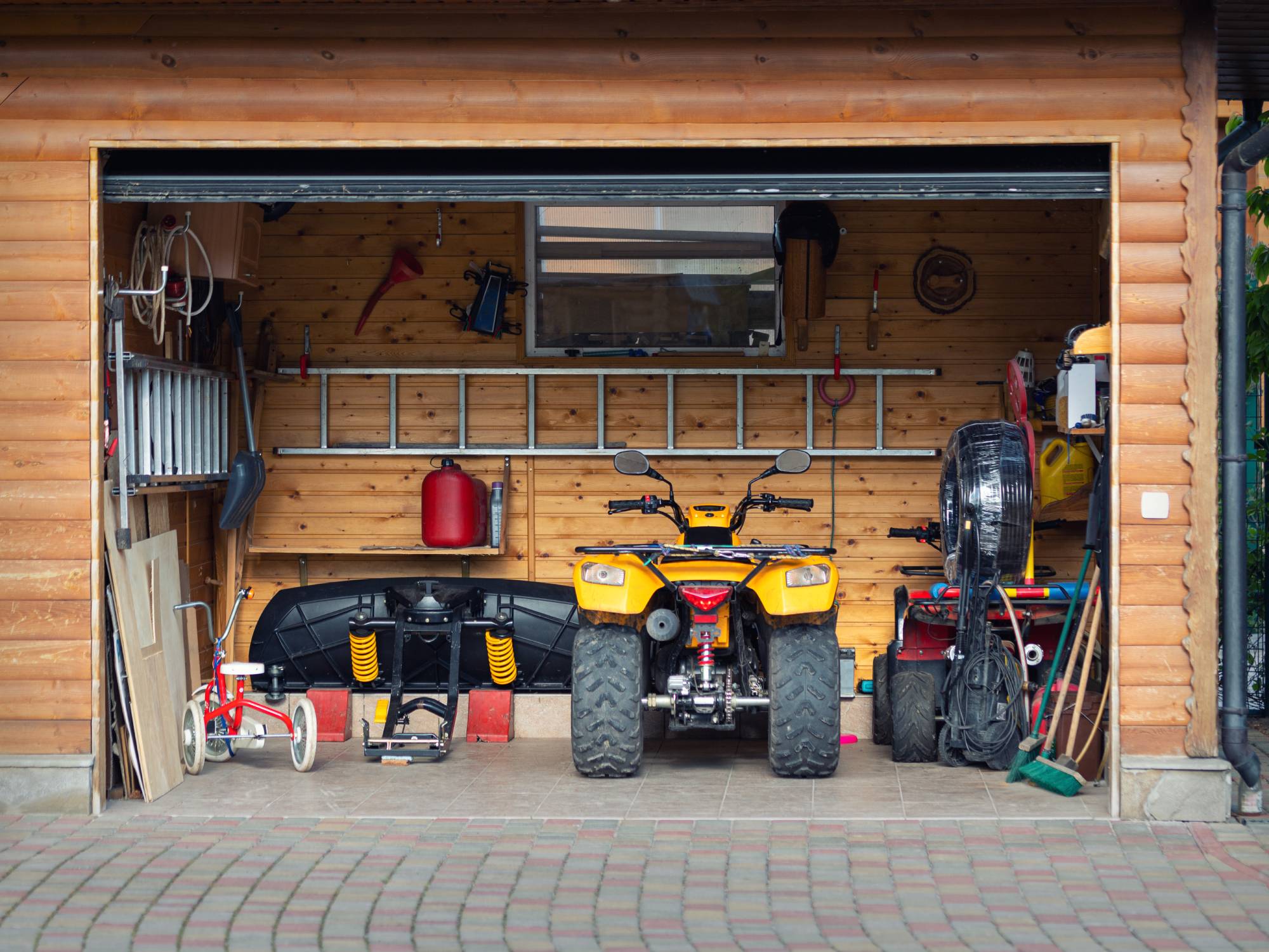 How To Turn Your Garage Into Outdoor Equipment Storage