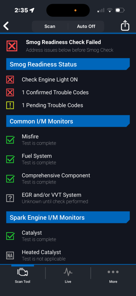 BlueDriver OBD2 Scanner