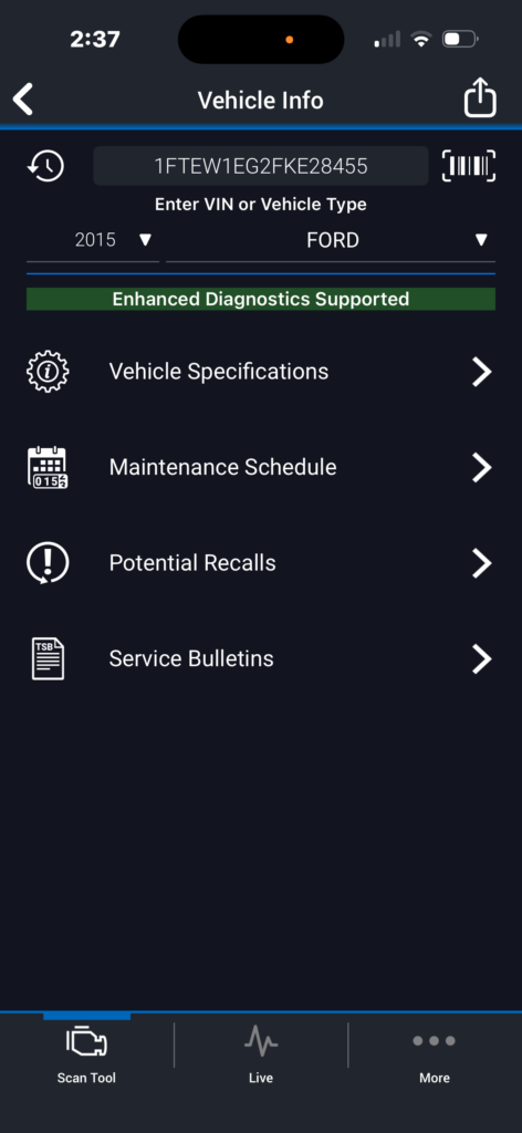 BlueDriver OBD2 Scanner